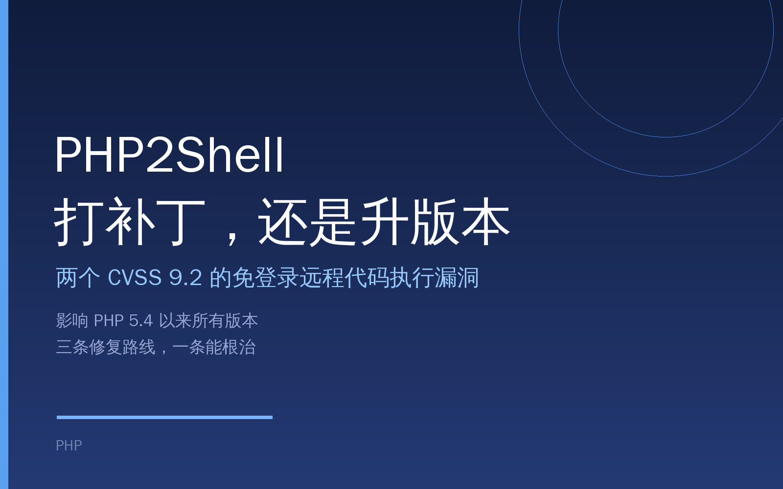 PHP2Shell：打补丁，还是让 AI 升版本